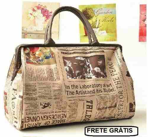 Bolsão Bolsa De Viagem Vintage Arara Virtual