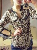 Camisa Blusa Veste Blusinha Oncinha Onça Arara Virtual