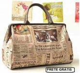 Bolsão Bolsa De Viagem Vintage Arara Virtual
