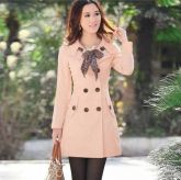 Casaco Sobretudo Jaqueta Trench Coat Feminino